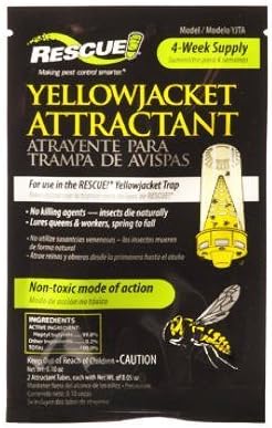 Rescue YJTA-DB36 4 Week Yellow Jacket Trap Attractant