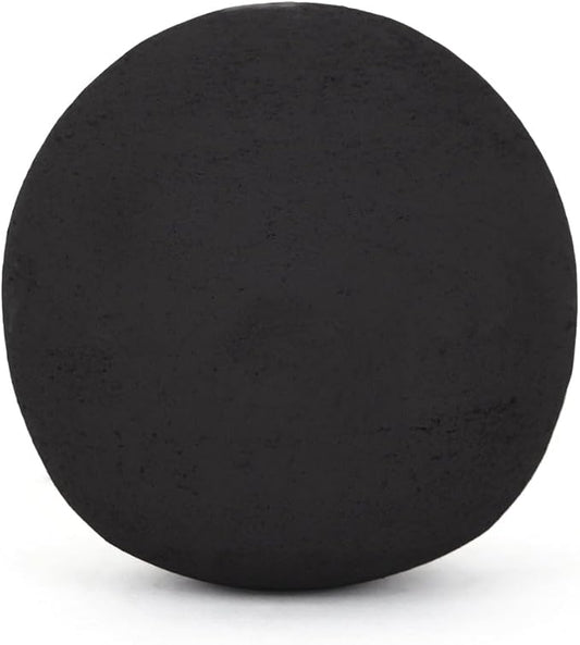 Ceramic Fire Balls - Uniform 5" Lava Rock for Fire Pits - Propane & Gas Fire Pits and Fireplace - Ceramic Spheres for Outdoor and Indoor Use - Natural Lava Stones - (12-Pack, Black)
