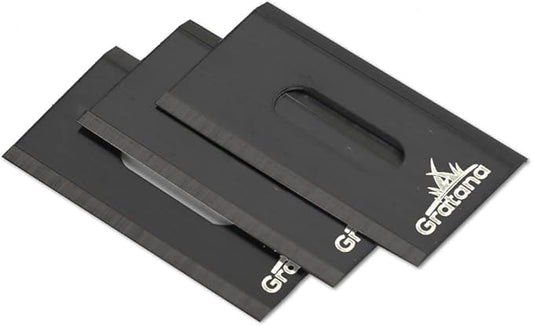 15 Count Robotic Lawn Mower Blades (1 inches, For Husqvarna - Endurance, Black Titanium Coated, Doubles Cutting Area)
