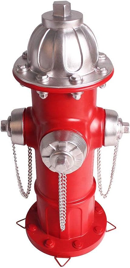 MARYTUMM Dog Puppy Pee Post and Gift - Fire Hydrant Garden Decor Statue - Large, for Dogs
