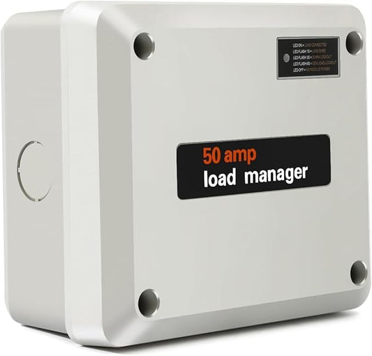 50 Amp Load Manager Smart Management Module Compatible with Generac 7000, Wireless Generator Protection Module with 8-Zone Control & Real-Time LED Monitoring