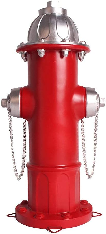 MARYTUMM Dog Fire Hydrant Statue Puppy Pee Post and Gift for Fireman, Fire Hydrant Garden Decor Statue Large, Fire Hydrant for Dog