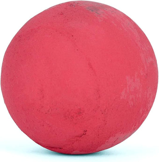 Ceramic Fire Balls - Uniform 3" Lava Rock for Fire Pits - Propane & Gas Fire Pits and Fireplace - Ceramic Spheres for Outdoor and Indoor Use - Natural Lava Stones (15 Pack, Red)