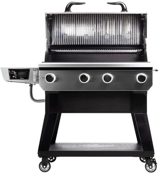 recteq X-Fire Pro 825 Wood Pellet Smoker Grill, Wi-Fi Electric Pellet Grills, Dual Cooking Modes for Hot and Fast + Low and Slow Cooking, Smoke, Sear, & More