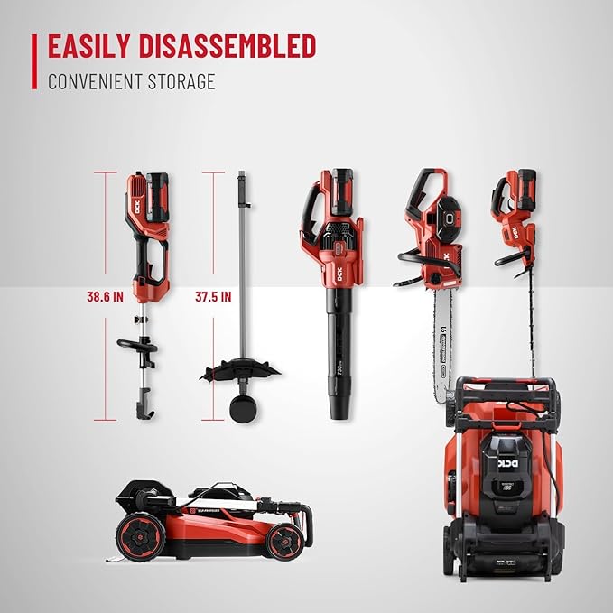 String Trimmer Cordless, 58V 15" Brushless Weed Wacker with Rapid Reload and Bump Feed, 3-Speed String Trimmer Lawn Edger, Electric Weed Eater for Weeds and Grass, 4.0Ah Battery and Charger