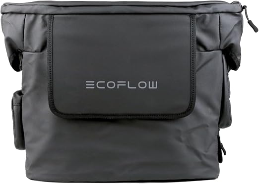 EF ECOFLOW Portable Power Station DELTA 2 with Waterproof Handbag, 1024Wh LiFePO4 Battery, 1800W AC/100W USB-C Output, Solar Generator(Solar Panel Optional) for Home Backup, Camping & RVs