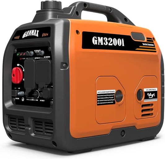 GENMAX Generator,EPA Compliant, Eco-Mode Feature, Ultra Lightweight for Backup Home Use & Camping