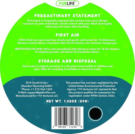 FurLife Flea and Tick Collar for Dogs – Waterproof Black Dog Collar, Pet Supplies for Tick and Flea Prevention for Dogs, Safe for All Breeds
