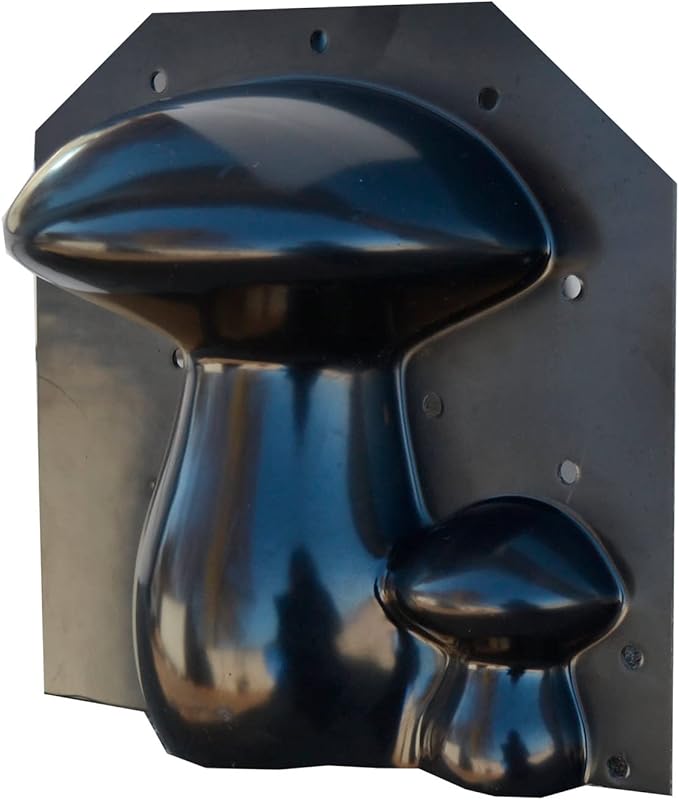 SvitMolds Concrete Mold Black ABC Plastic DIY 3D Mushrooms Statue Decor Garden Decor Decoration Home Decor,Yard, Fairy Garden - Lawn Ornament Décor (D64)