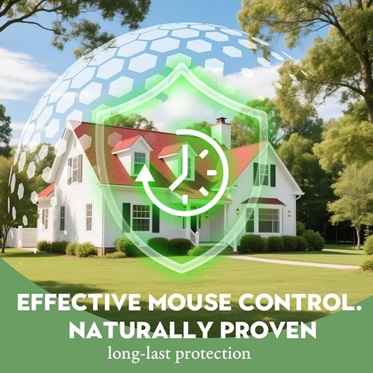 48Pcs Rodent Mice Repellent, Peppermint Oil to Repel Mice and Rats