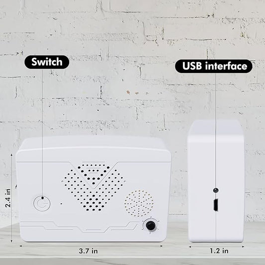 2 Pack Ultrasonic Mice Bat Repellent Devices, Roach Killer Rodent Ultrasonic Indoor for Pest, Electronic Mosquito Spider Repellent, Cockroach, Bat, Bird, Bug, Insect, Mouse
