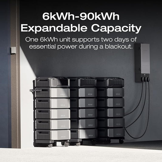 EF ECOFLOW Extra Battery for Delta Pro Ultra, Lifepo4 Battery Backup for Home Use, Emergency, Camping, RV