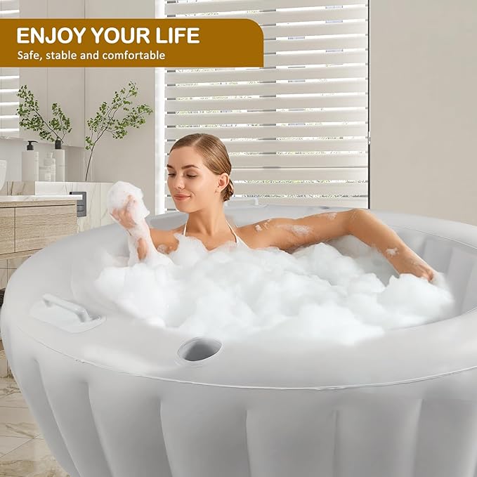 TONGTONGF Birthing Pool for Home Births,Premium Birth Tub,The Birthing Tub can Drain Quickly,Nflatable Birthing Pool Suitable for Expectant Mothers and Children to Swim Leisurely