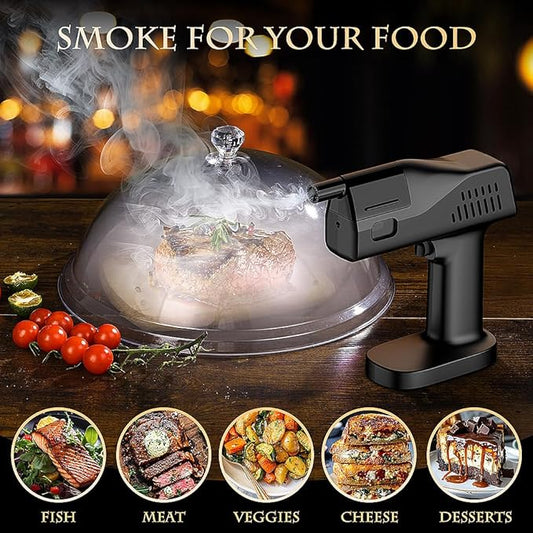 Drinks Bubble Smoker, Includes Aromas and Edible Bubbles, for Cocktails and Enhancing The Flavour of Food, Bar/Home Use (1S Pro)