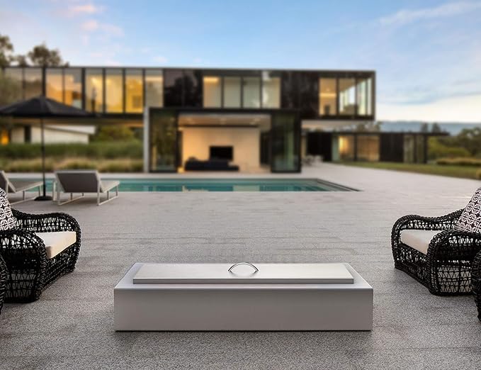 Stanbroil Fire Pit Lid Fits 48 x 6 Inches Linear Drop-in Burner Pan, Solid Stainless Steel Cover for Outside Firepit