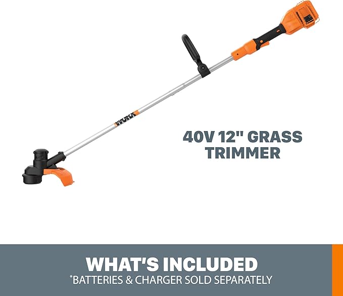 Worx WG183.9 40V 13" Cordless String Trimmer (Tool Only)