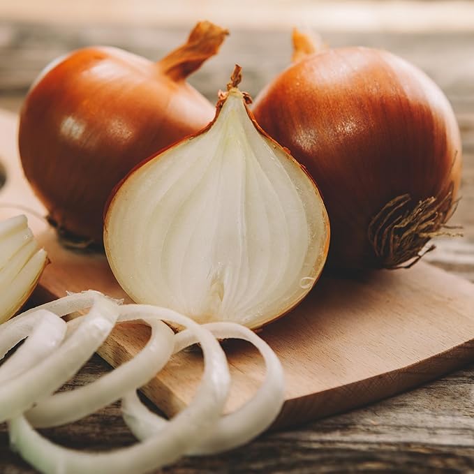 Back to The Roots 100% Organic Heirloom Seeds - Yellow Onion Value Pack (400mg Total)