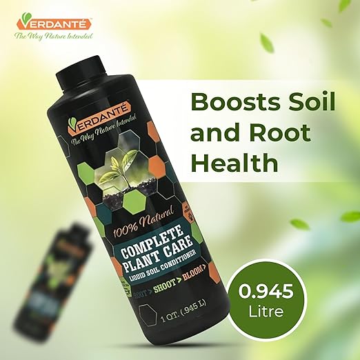Complete Plant Care Liquid Soil Conditioner – Improve Lawn & Garden Health - Versatile Soil Conditioner for Lawns & Gardens - Simple Lawn and Garden Solutions - 2 Qt.
