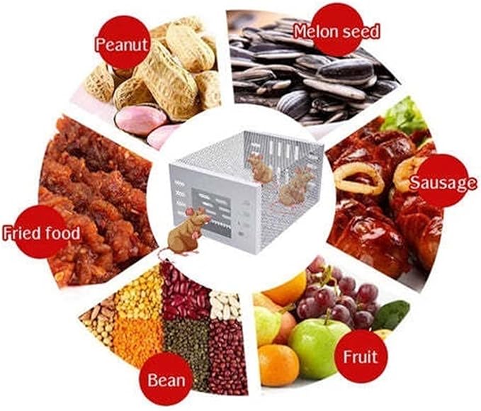 Automatic Household Mousetrap Automatic Continuous Cycle Mouse Trap Household Rat Catching Artifact Mousetrap