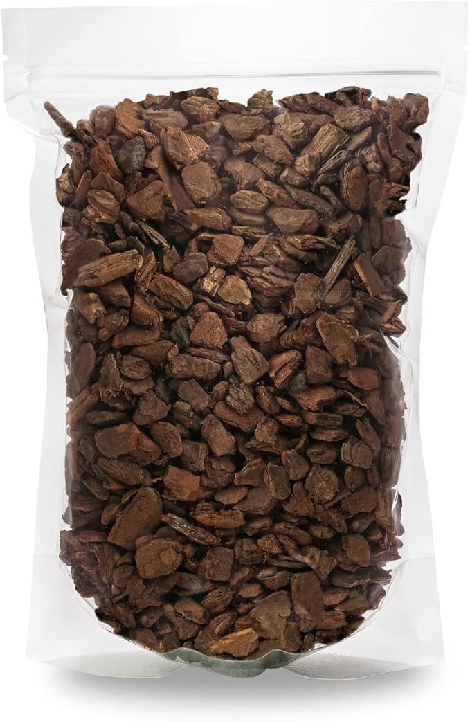 GARDENERA New Zealand Pinus Radiata Bark - 20 Quart - Organic Hand Mixed New Zealand Orchiata Pine Bark for Orchids - Medium Chips 9-12mm - (4 Bags of 5 Quart)