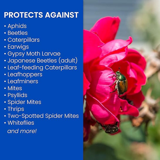 BioAdvanced 3-In-1 Insect, Disease and Mite Control, Fungicide, Ready-to-Spray, 32 oz (Packaging may vary)