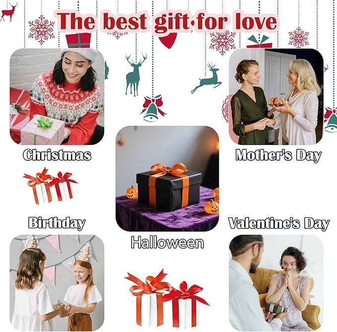 QZQCBLC Stained Glass Window Hanging Flowers and Wildflowers 9.8" - Suncatcher Door Garden Sun Catcher Home Decor Birthday Thanksgiving Christmas for Mom Woman Nana Friend