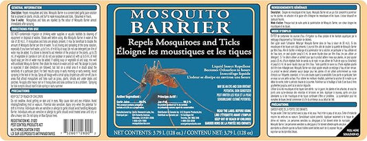 Natural Outdoor Insect & Pest Repellent - 1 Gallon