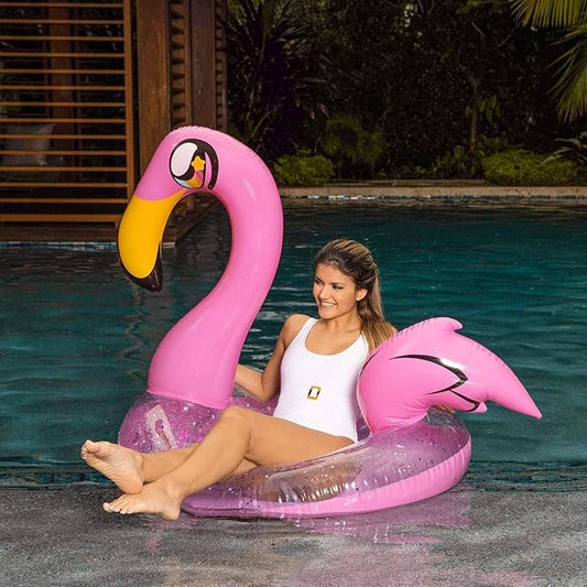 PoolCandy Inflatable Animal Pool Tubes & Swim Rings