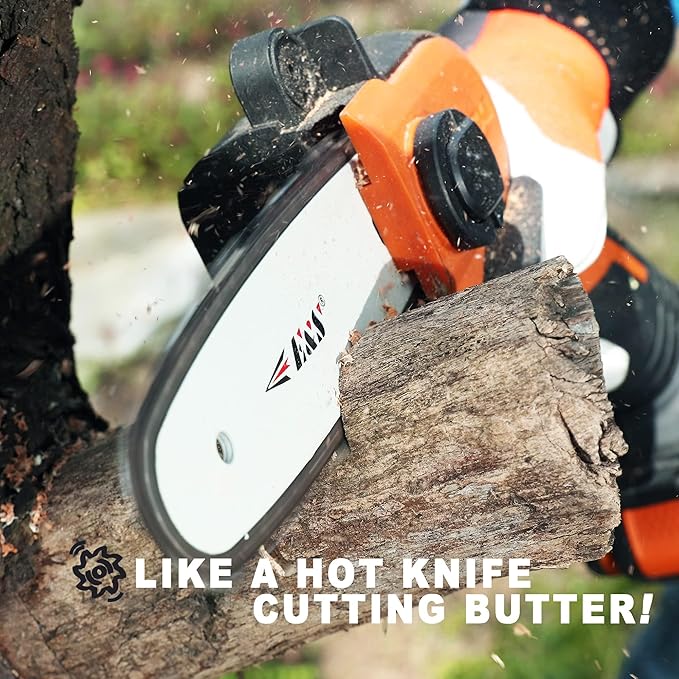 E & S 3 Pack 16 Inch Chainsaw Chain 3/8" LP Pitch .050" Gauge 56 Drive Links Semi-Chisel Chain Saw Chains for Husqvarna, Poulan, Craftsman, Greenworks and More Chainsaw Brands