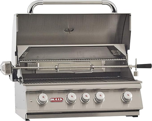 Bull Angus 30-Inch Built-In Grill (BG-47629), Natural Gas