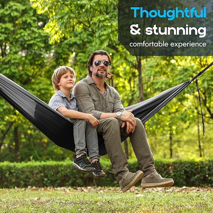 Camping Hammock Mosquito Net,Double & Single Portable Hammocks Hammocks with 2 Tree Straps,Hammock Tent for Travel Camping,Camping Accessories for Indoor Outdoor Hiking Backpacking Backyard Beach