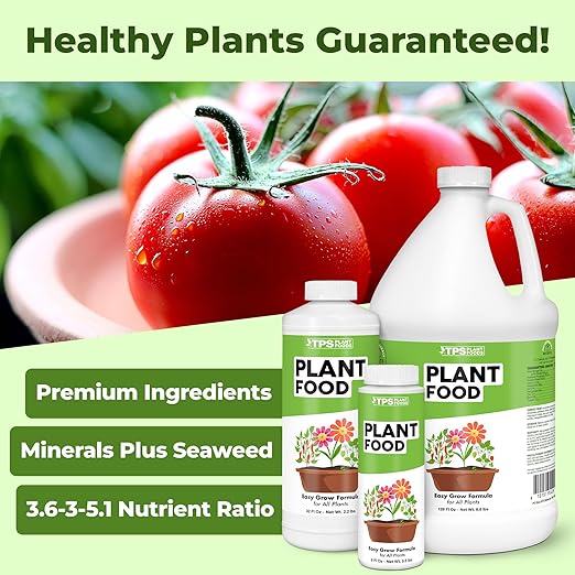 Plant Food for All Plants, Supports Healthy Plant Growth, 1 Gallon (128 oz)