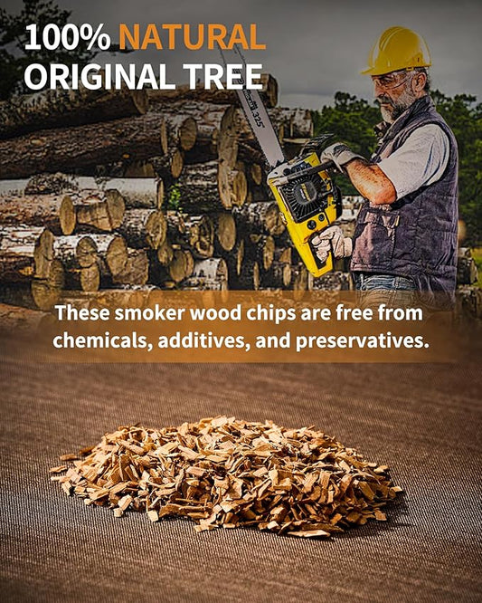 5 Oz Cherry Chips for Smoking, Wood Chips for Cocktail Smoker, Flavored Smoker Chips for Old Fashions, Whiskey, Bourbon, Smoker Drinks, Smoking Gun, Bar, Smoker Accessory Gifts for Men