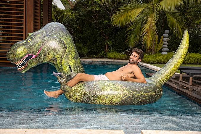 Poolcandy Gigantic Inflatable 2 to 3 Person Pool, Beach, and Lake Swim rafts