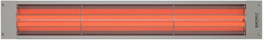 Bromic Cobalt Smart Heat 4000W Electric Patio Heater - Dual Element Infrared, 240V, Silver Finish - BH0610003
