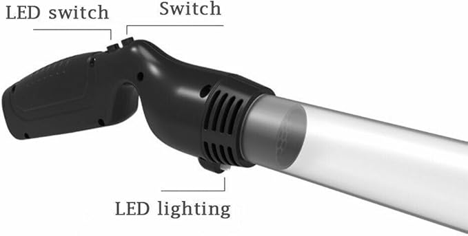 2025 Vacuum Bug Catcher Spider Insect Traps Catcher Bug Pest Control for Adults,Kids Insects Handheld Pest Suction Trap LED Flashlight for Ants,Moth,Stink Bugs,Beetle,Cockroach(Battery Not Include)