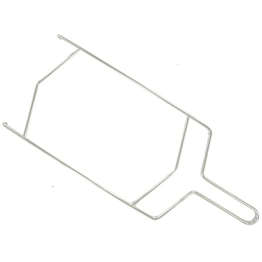 MirOil BF1A Fryer Oil Filter Bag Holder, Hot & Cold Cooking Oil for Oil Filtration for Deep Fryers, Fits on Top of Fryer Oil Filter Pots, Pails and Storage Containers, Extends Oil Life (FRAME ONLY)