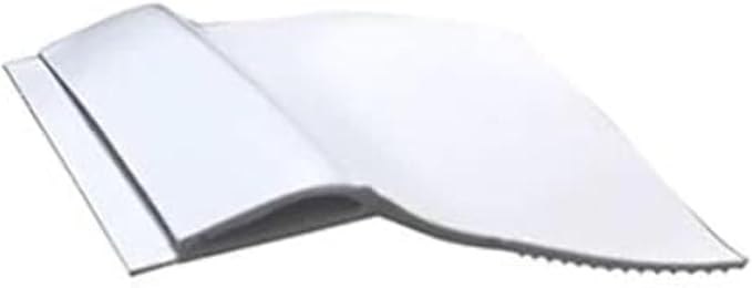 Overhead Garage Door- Reverse Angle Clip On Jamb Seal - Commercial Weatherseal Exclusive for100% OEM - USA Vendor for GarageDoorProject (ReverseAngleSealWhite;Two100'Rolls/ctn)
