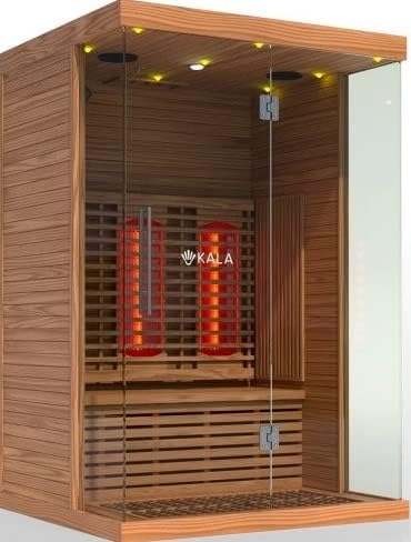 Kala Red Light Therapy Two Seat Infrared Sauna Two Seater Spa