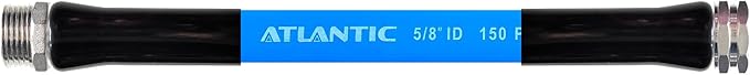 Atlantic RV Drinking Water Safe Hose 1ft Short Garden Hose Extension: Lead, BPA, Phthalate-Free, and PVC-Free.
