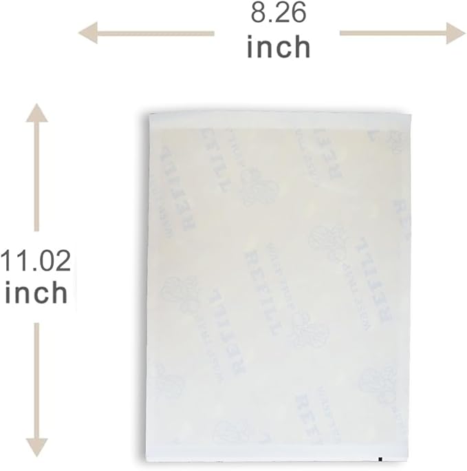 12 PCS Flying Insects Trap Refill Sticky, Yellow Jacket Wasps Trap Refills Flies Paper Boards Replacement Pads