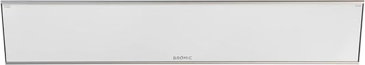 Bromic Platinum Smart Heat Marine 4500W Electric Patio Heater - Radiant Infrared, 220V-240V, White Finish - BH3622003