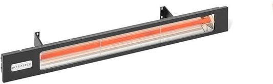 Infratech Slim Line - Single Element 2400 Watt Patio Heater-208 Voltage-Black Finish