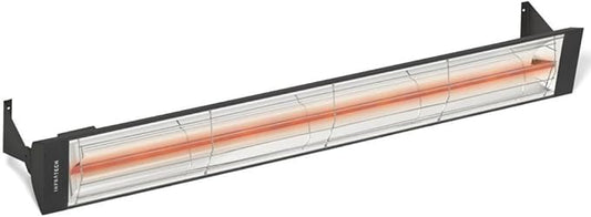 Single Element - 4000 Watt Electric Patio Heater-240 Voltage-Black Finish