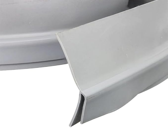 Overhead Garage Door- Reverse Angle Clip On Jamb Seal - Commercial Weatherseal Exclusive for100% OEM - USA Vendor for GarageDoorProject (ReverseAngleSealWhite;Two100'Rolls/ctn)
