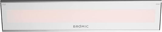 Bromic Platinum Smart Heat Marine 3400W Electric Patio Heater - Radiant Infrared, 220V-240V, White Finish - BH0320018