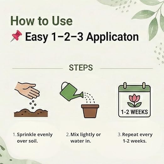 BuildASoil Vegan Bloom Booster & Flower Fertilizer - Plant Food for Organic Hydrangea, Roses, Hibiscus, and Vegetables - Natural Soil Flower Food - Best Fertilizer for Vegetable Garden - 1 LB Bag