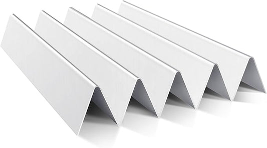 GGC 17.5 inch Flavorizer Bar for Weber Genesis 300 Series, Genesis E310 E320 E330 S310 S320 S330 EP-310 EP-320 EP-330, Stainless Steel Flavor Bar Replacement for Weber 7620 (5 PCS 17.5"x2.25"x2.375")…
