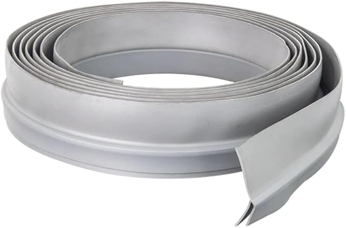 Overhead Garage Door- Reverse Angle Clip On Jamb Seal - Commercial Weatherseal Exclusive for100% OEM - USA Vendor for GarageDoorProject (ReverseAngleSealWhite;Two100'Rolls/ctn)