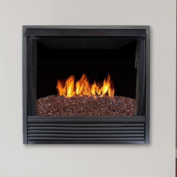 Duluth Forge 1/4 in. Classic Copper Fire Glass - 10 lb. Bag Fire Pit Glass 14COGM